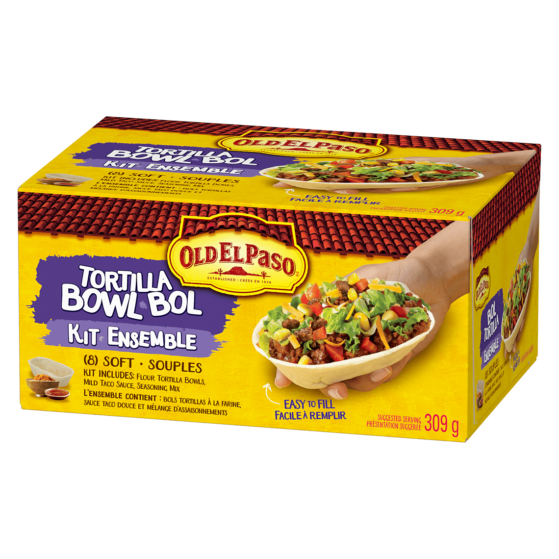 Tortilla Bowl Dinner Kit & Simple and Delicious Old El Paso